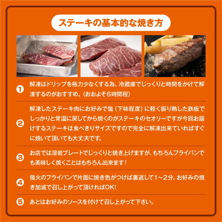 やっぱりステーキ サーロインステーキ 200g×2枚 計400g - 画像 (5)